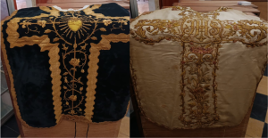 2026. Obras de arte que se hicieron litúrgicos como ornamentos, pero ya han cumplido una etapa, pero son de la memoria artística de la parroquia San Pablo.